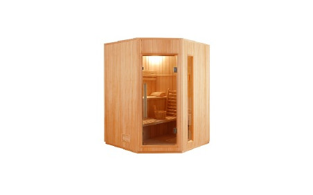 Kachel Sauna Zen 3/4 - 150x145x200 cm
