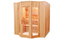 Kachel Sauna Zen 4 - 175x200x200 cm-1