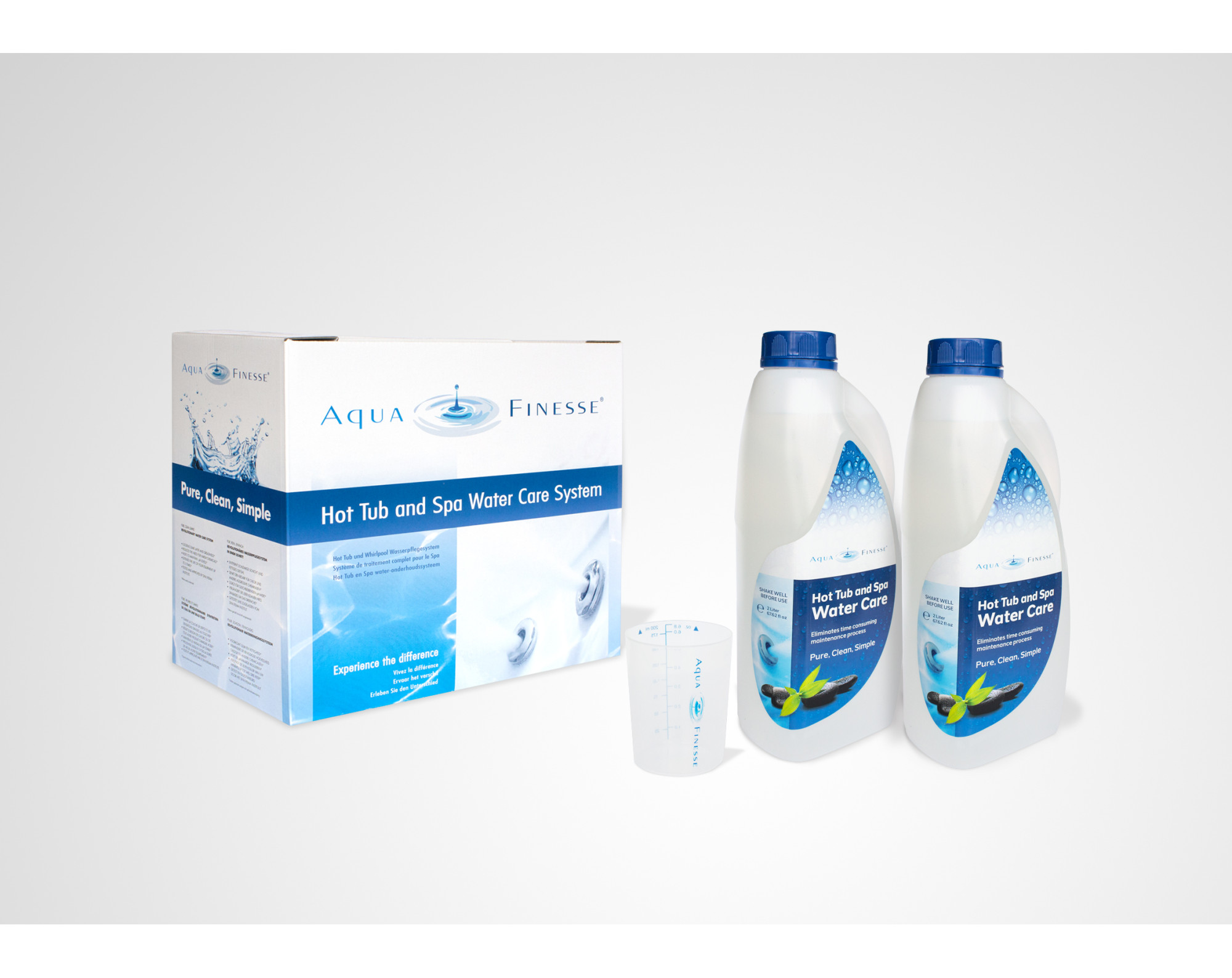 Aquafinesse kit voor spa waterbehandeling