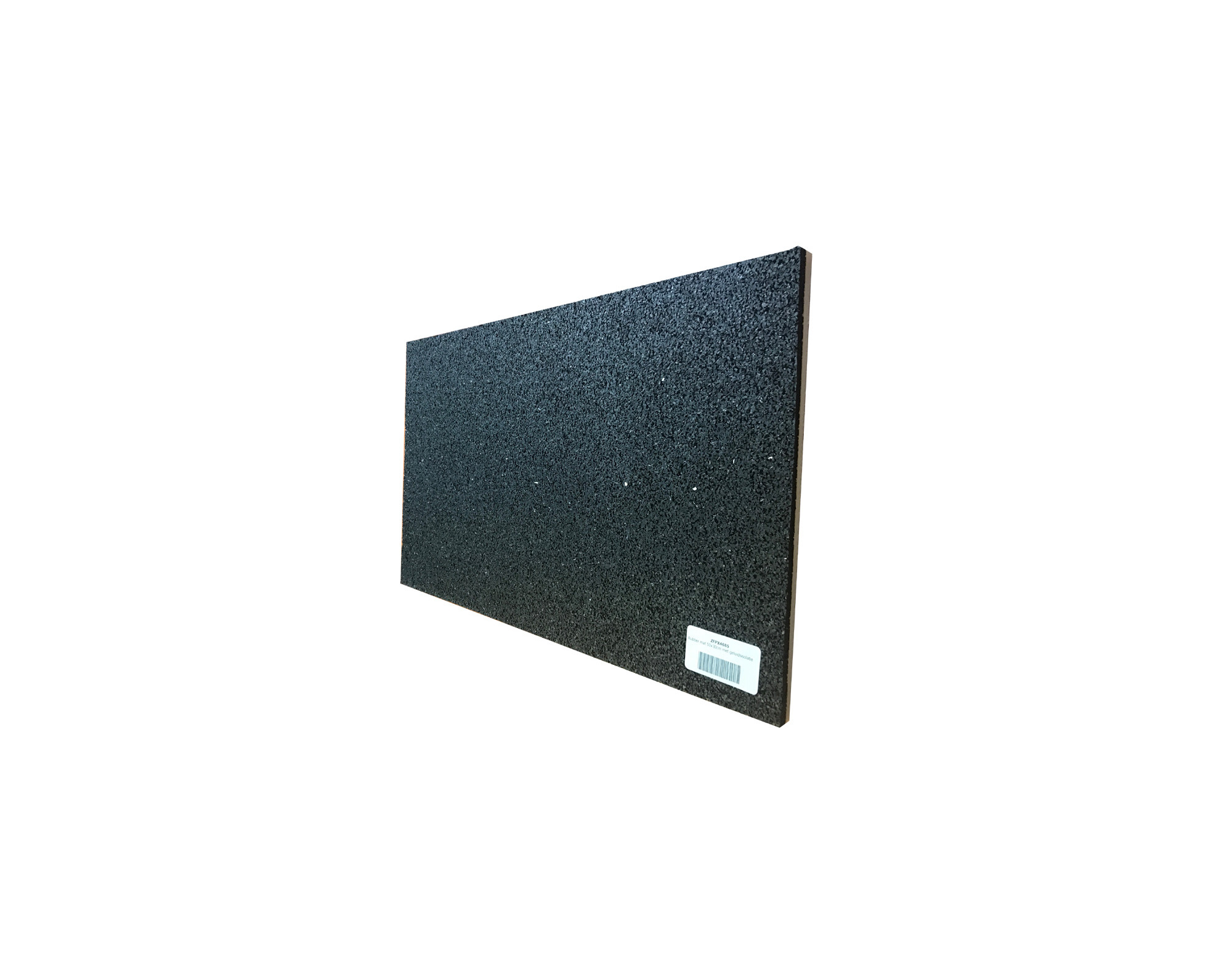 Geluidsdemper - Trillingsdempers - pomp / warmtepomp - Rubber mat 50 x 30 cm met geluidsisolatie