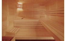 Sauna Komfort Large 208 x 206 x 204 cm - vurenhout - 3 banken 62 cm-2