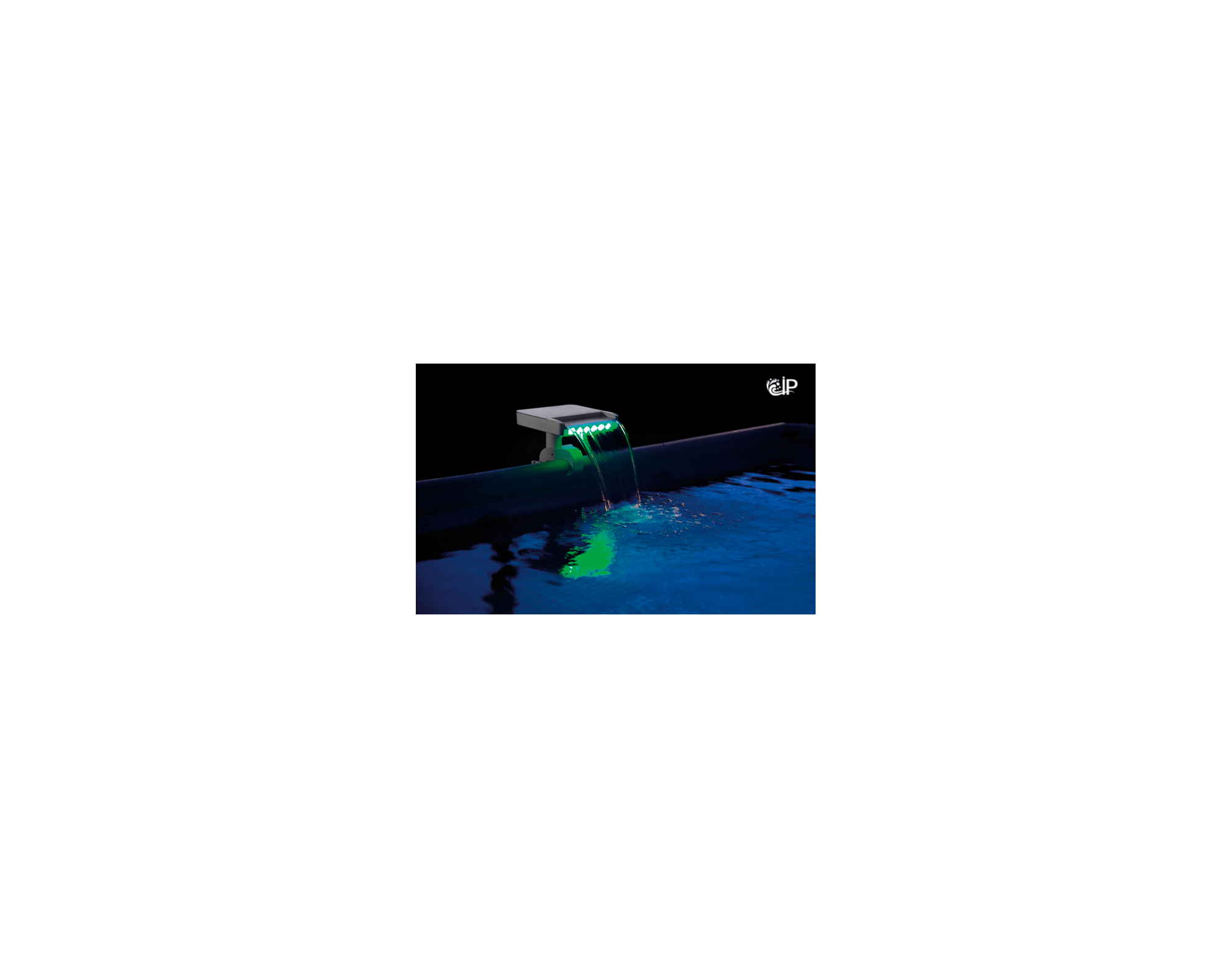 Intex multi-color led waterval Cascade voor zwembad