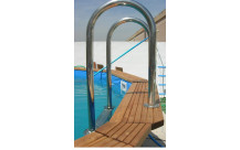 Astral Pool RVS 304 rechte zwembad ladder-2