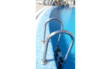 Astral Pool RVS 304 rechte zwembad ladder-5