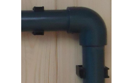 Ø50mm CLIP voor klem voor PVC buis