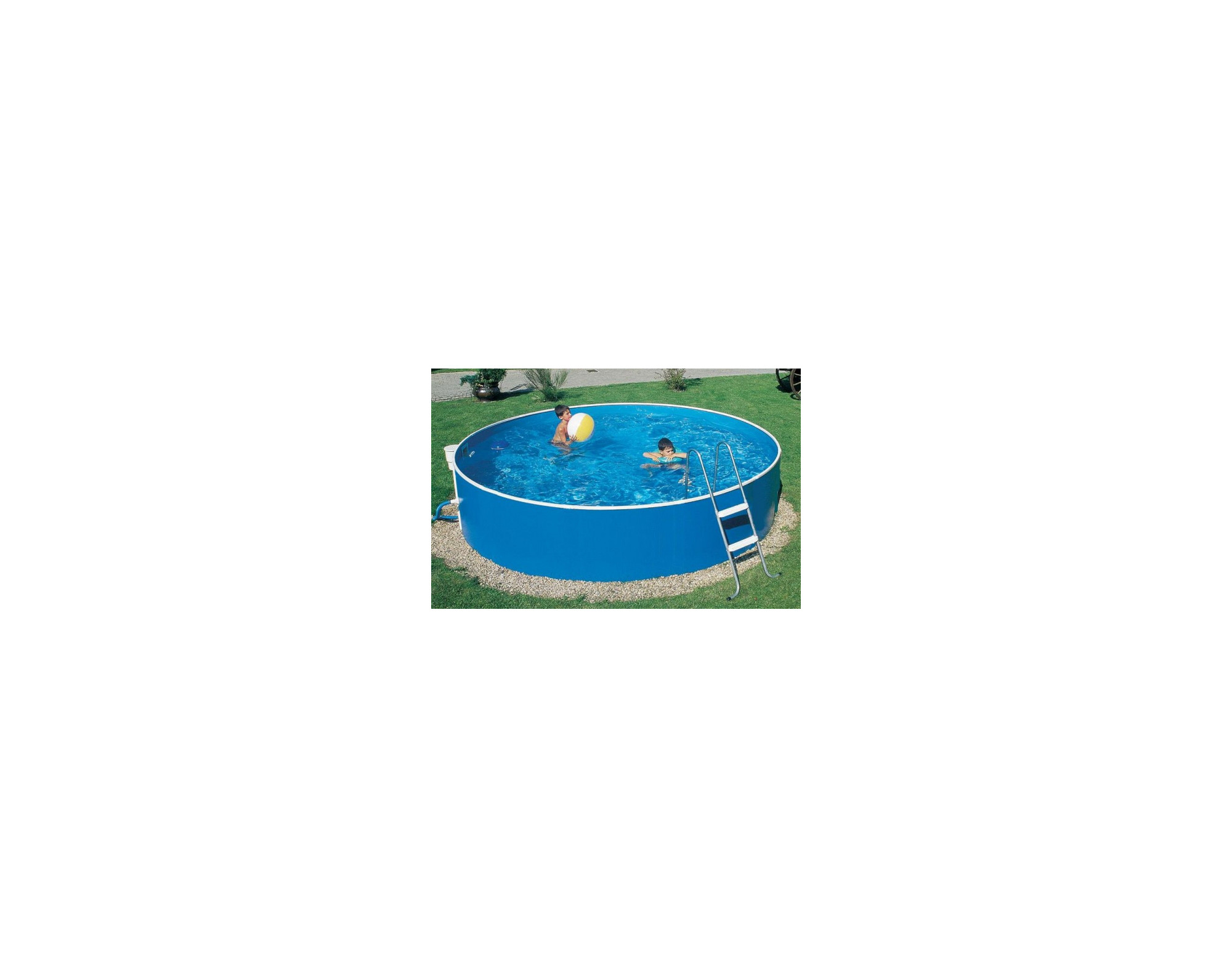 Mountfield Azuro rond blauw opbouw zwembad