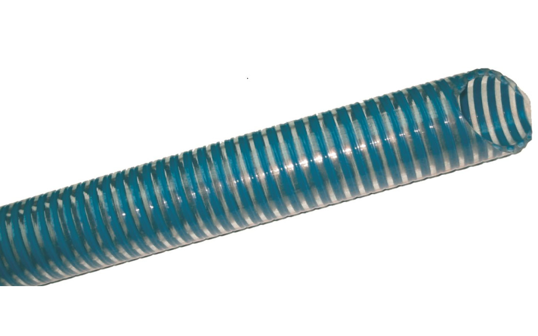 Azur flexibele zwembadslang versterkt met harde PVC spiraal diameter 38 mm