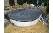Winterzeil Harmo Pool voor ovaal zwembad 730 x 375cm  - 100 g/m²-3