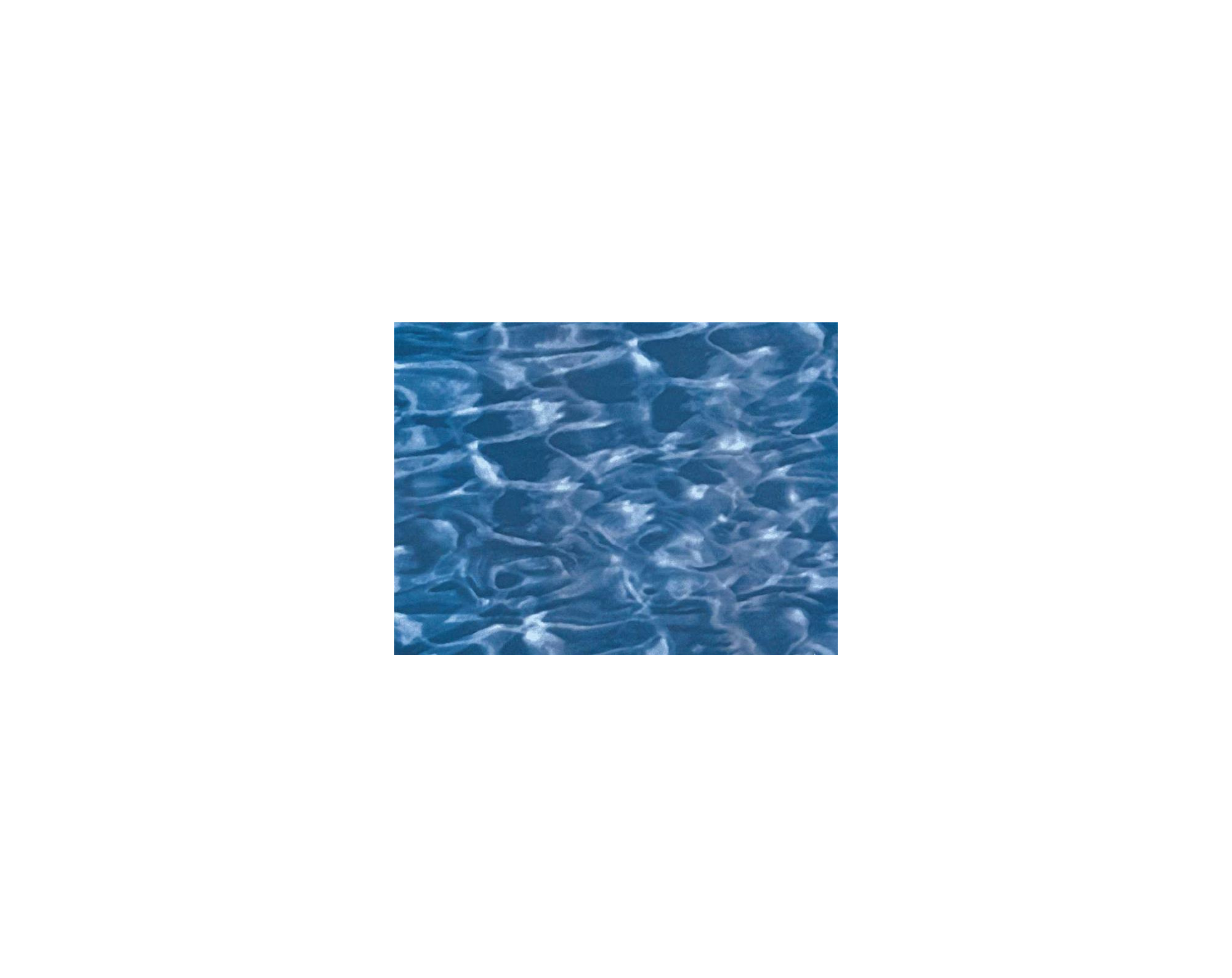 Mountfield zwembadliner met golvenpatroon overlap 0,425 mm - rond 6,4 x 1,2 m 