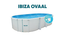 Ibiza ovaal  met liner 40/100 - 132 CM-1