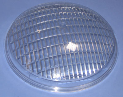 Wisselstukken - Optique transparente D.178 (sans joint) pour PROJ extra-plat - 00373 (ASTRAL)