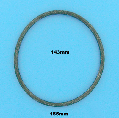 Wisselstukken - Joint de couvercle préfiltre PPE (145,4x6,69) Flipper NS/1S  (ESPA)