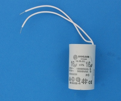 Wisselstukken - Condensateur PPE America 16 µf d. 70x40 - N'EXISTE PLUS (IML)