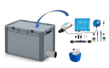 Zoutelektrolyse HS voorgemonteerd in box met pH en RX regeling - Wifi - met flow switch-1