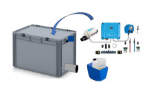 Zoutelektrolyse HS voorgemonteerd in box met pH en RX regeling - Display - met flow switch-1
