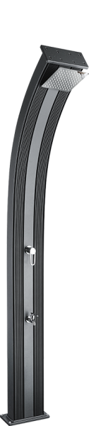 Formidra Hybride douche Dada Curve (gebogen) 38L