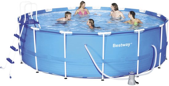 Bestway Steel Pro zwembad stalen frame rond 457x122 cm