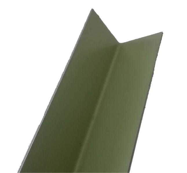 Neus voor trap in geplastificeerd metaal 3x3cm - 1,5m