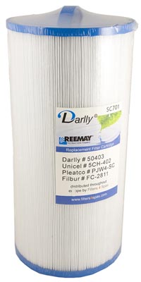 Spa Filter Darlly SC701 (verpakking van 9 stuks) 5CH-402