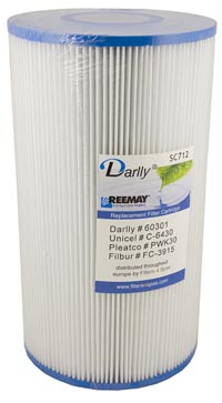 Spa Filter Darlly SC712 (verpakking van 9 stuks) C-6430