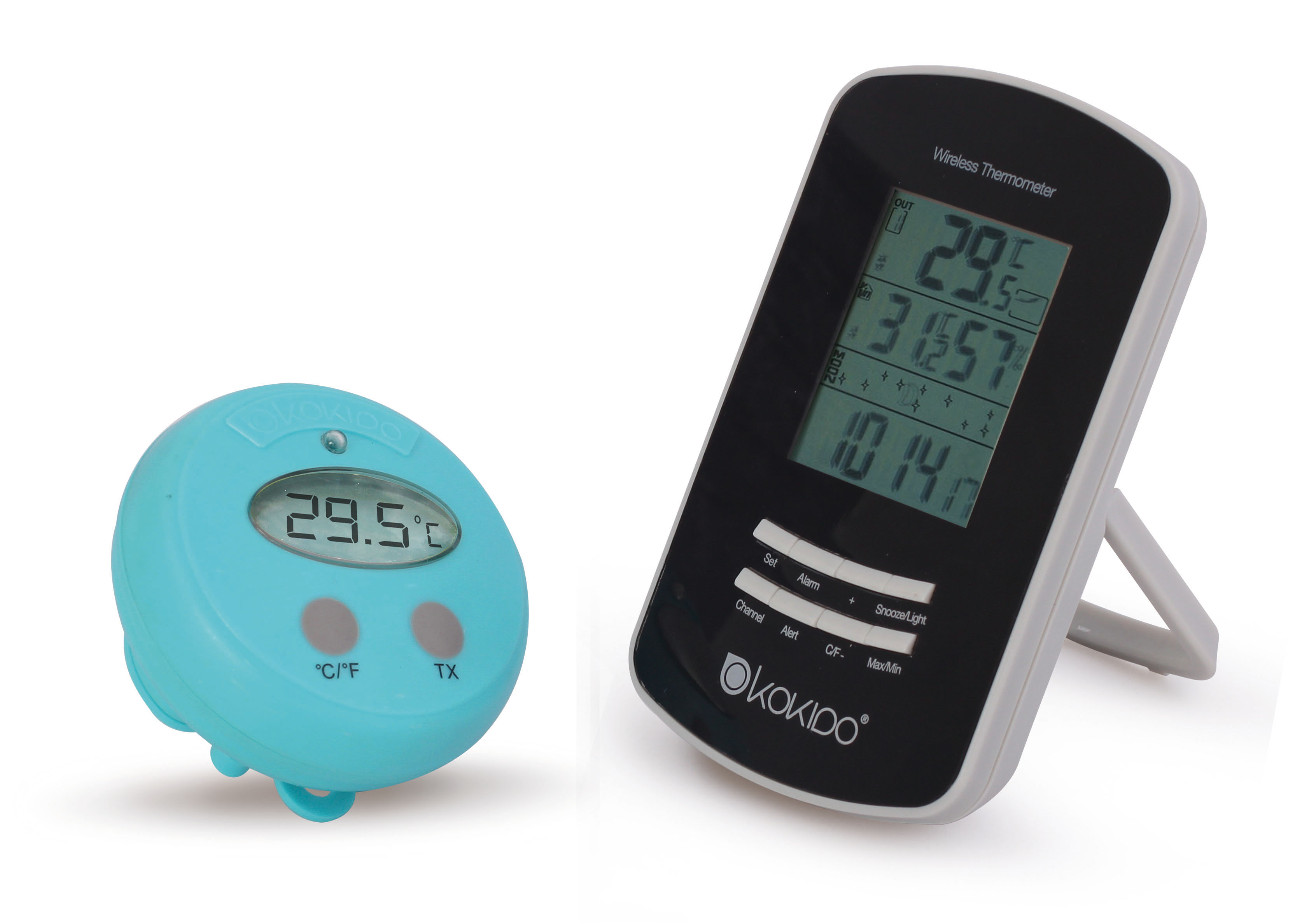 Draadloze digitale zwembadthermometer