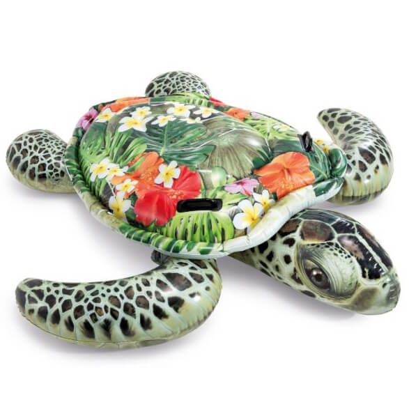 Realistische opblaasbare schildpad voor zwembad